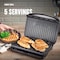Black & Decker Black+Decker Black Aluminum Nonstick Surface Grill and Panini Press 75 sq in GRS075B - alternate 2